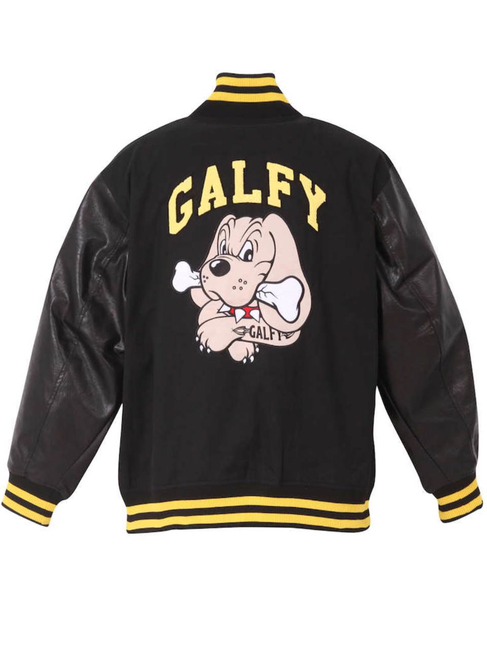 スタジャン 大きいサイズ メンズ GALFY ガルフィ ロゴプリント キャラ