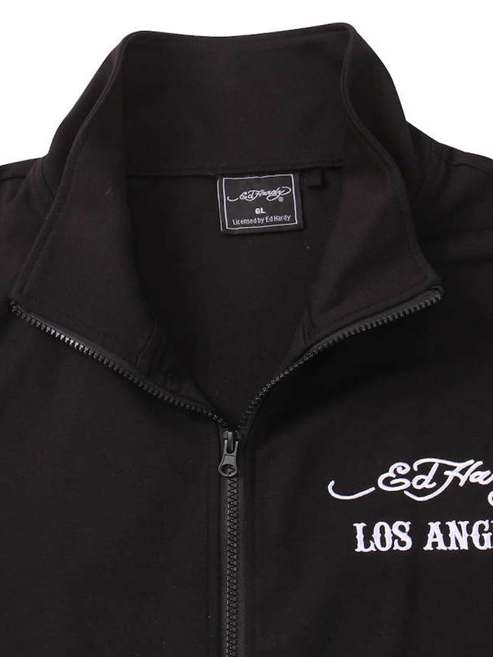 ジャージ 上下 大きいサイズ メンズ ED HARDY ドクロ スカル プリント 