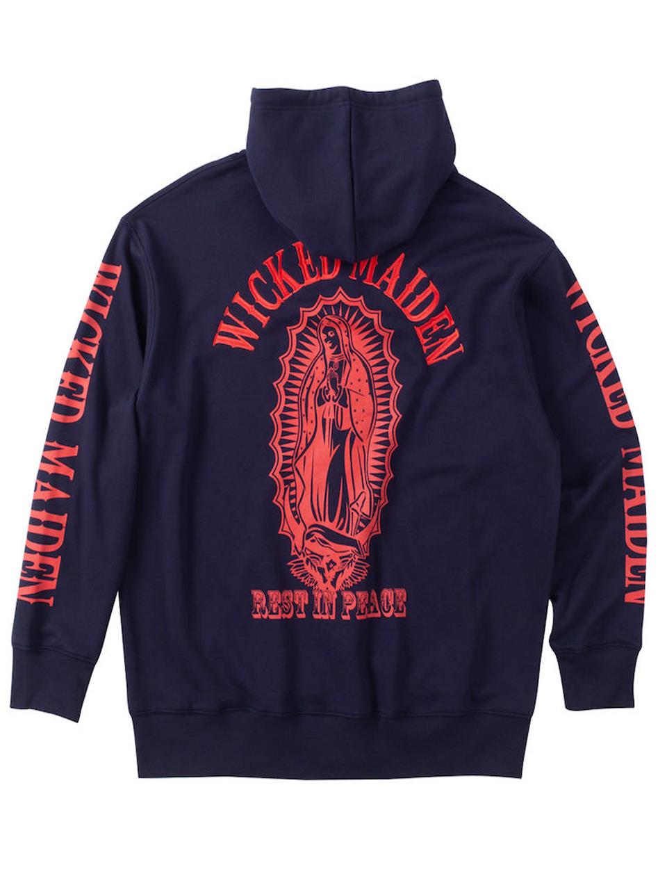 ジップパーカー 大きいサイズ メンズ SHELTY プリントパーカ