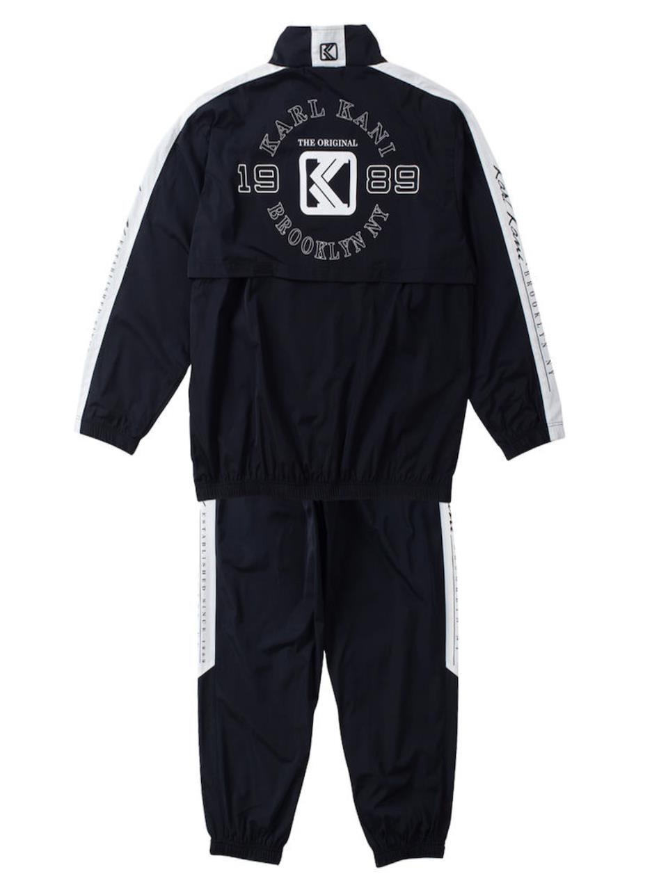 【新品タグ付き大特価】KARL KANI セットアップ M/L.XL相当 90s【激レア 新品】KARL KANI/カナイ・半袖 セットアップ USA製