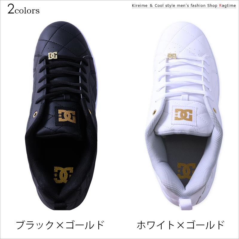 シューズ DCSHOES 大きいサイズ メンズ スニーカー キルティング ロゴ