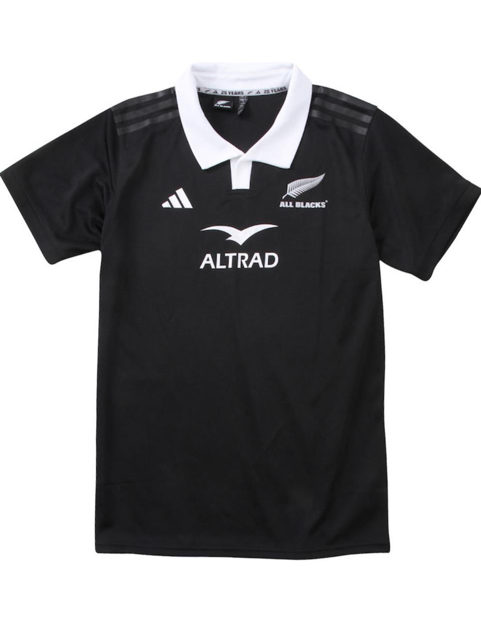 ラガーシャツ 半袖 大きいサイズ メンズ All Blacks adidas アディダス