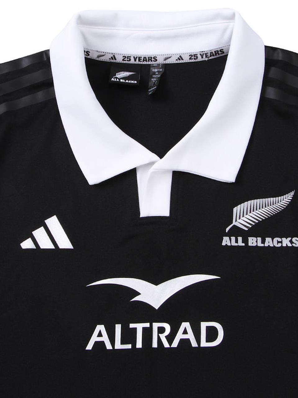 ラガーシャツ 半袖 大きいサイズ メンズ All Blacks adidas アディダス