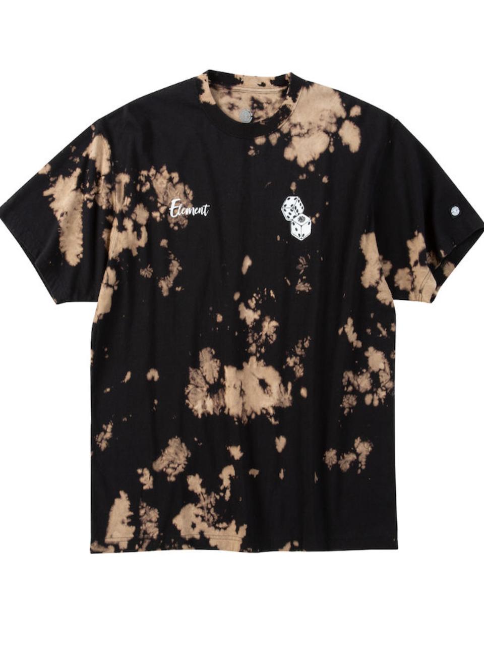 プリントTシャツ ELEMENT 大きいサイズ メンズ 半袖 デザイン サイコロ クルーネック お洒落 C070305-10 プリントTシャツ ELEMENT 大きいサイズ メンズ 半袖 デザイン サイコロ