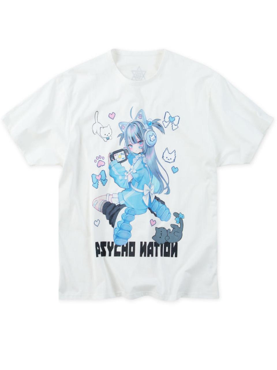 Tシャツ サイコネーション 大きいサイズ メンズ PSYCHO NATION 寝田