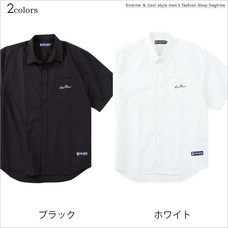 カール・カナイホワイト プリント柄 ポロシャツ Karl Kani GOLF] ドライ モノグラム カラー クラシック ポロ
