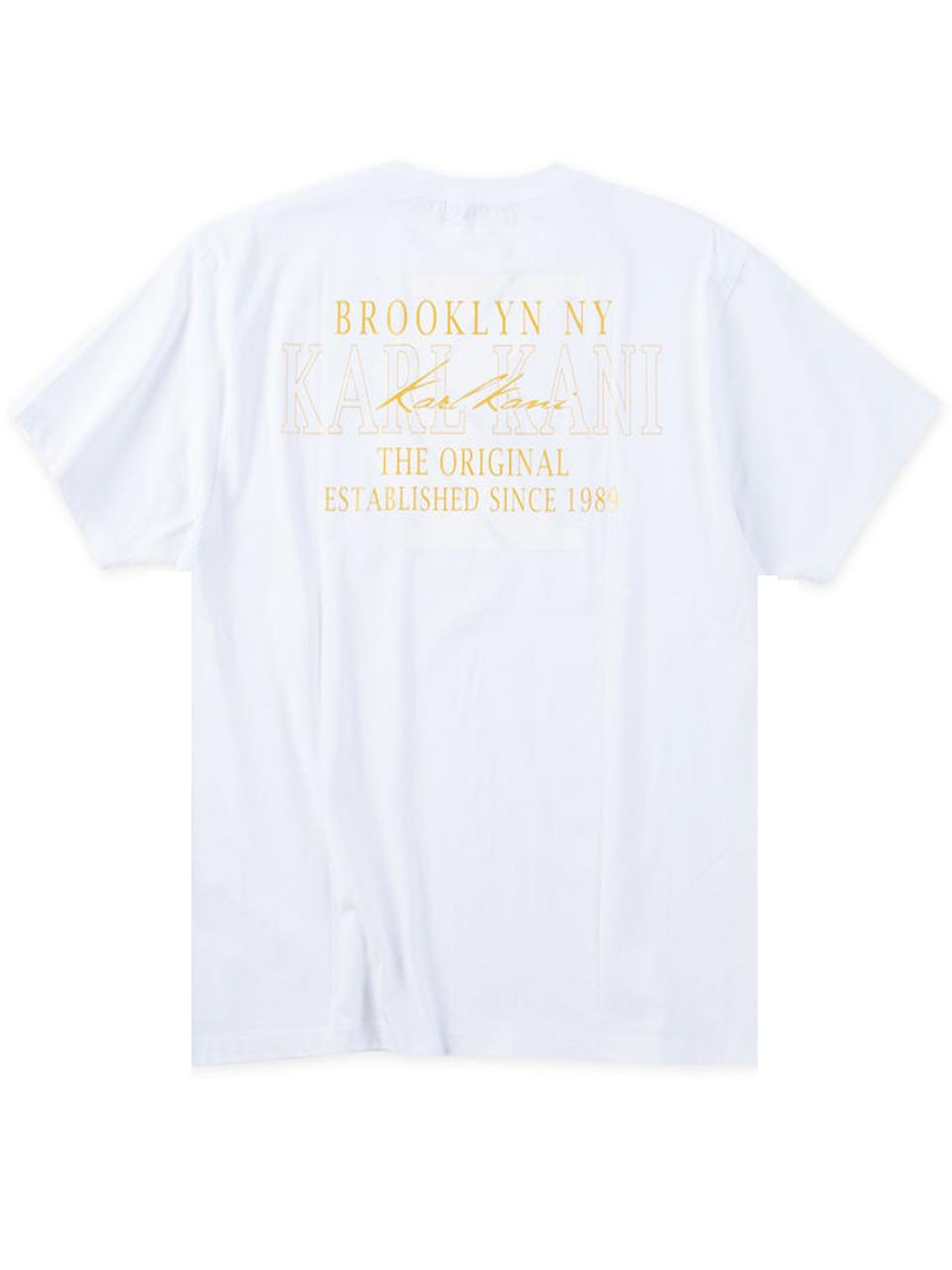 KARL KANI◆カールカナイ プリントTシャツ Eagle Print KANI FREEDOM カールカナイ ゴールドスタッズデザインTシャツ xL