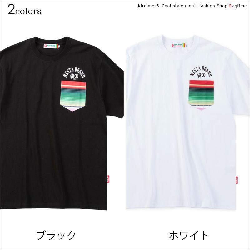 Tシャツ ポケット付 大きいサイズ メンズ NESTA BRAND ネスタブランド