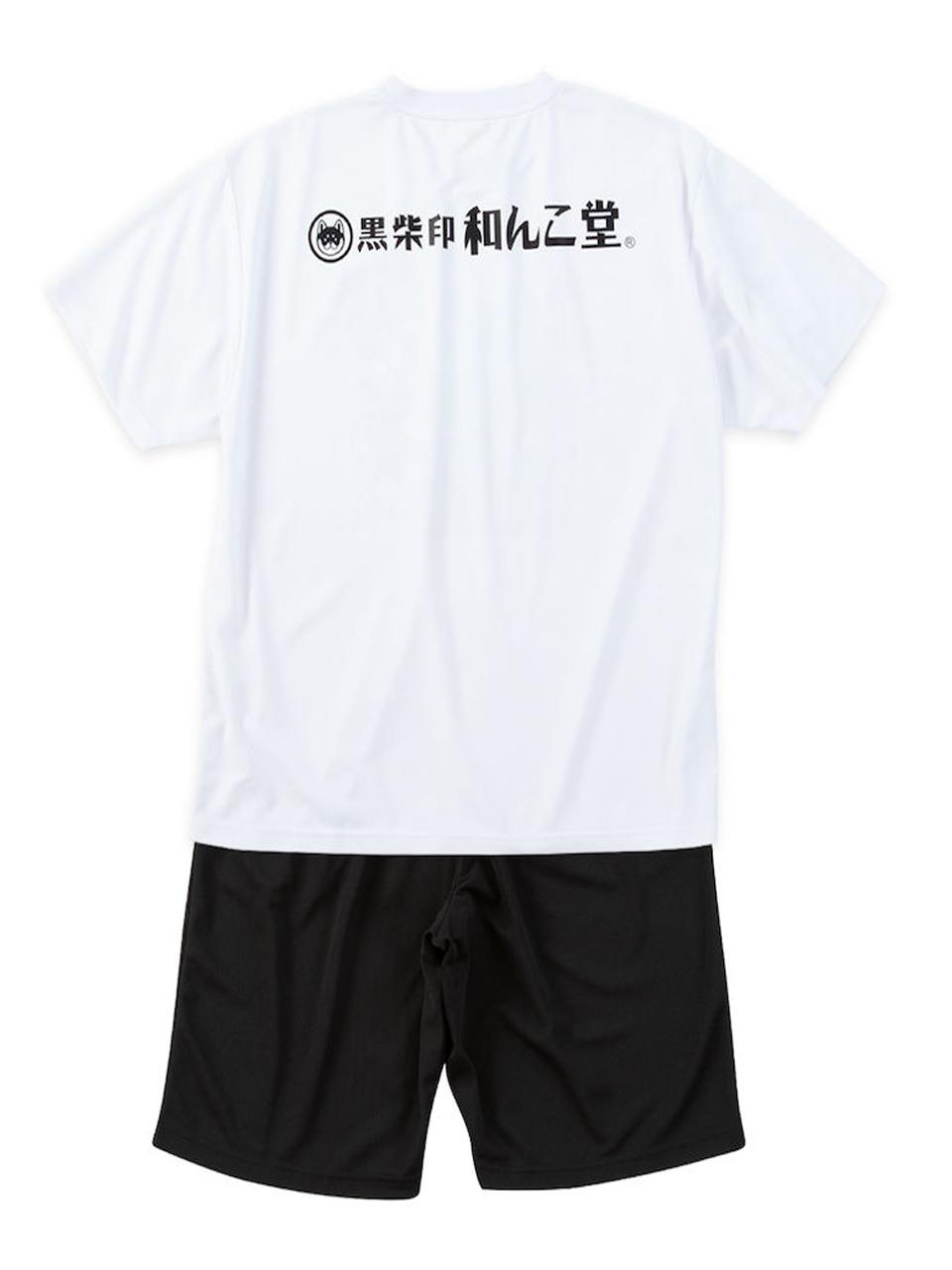 Tシャツ ハーフパンツ 上下 セットアップ 大きいサイズ メンズ 黒柴印