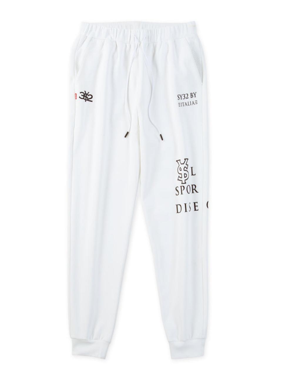 スウェットパンツ 大きいサイズ メンズ SY32 ロゴプリント スパイラル