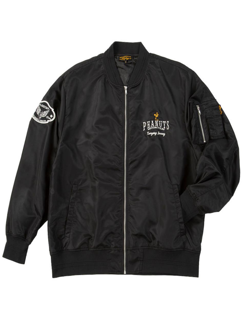 MA1ジャケット スヌーピー SNOOPY 大きいサイズ メンズ ブルゾン