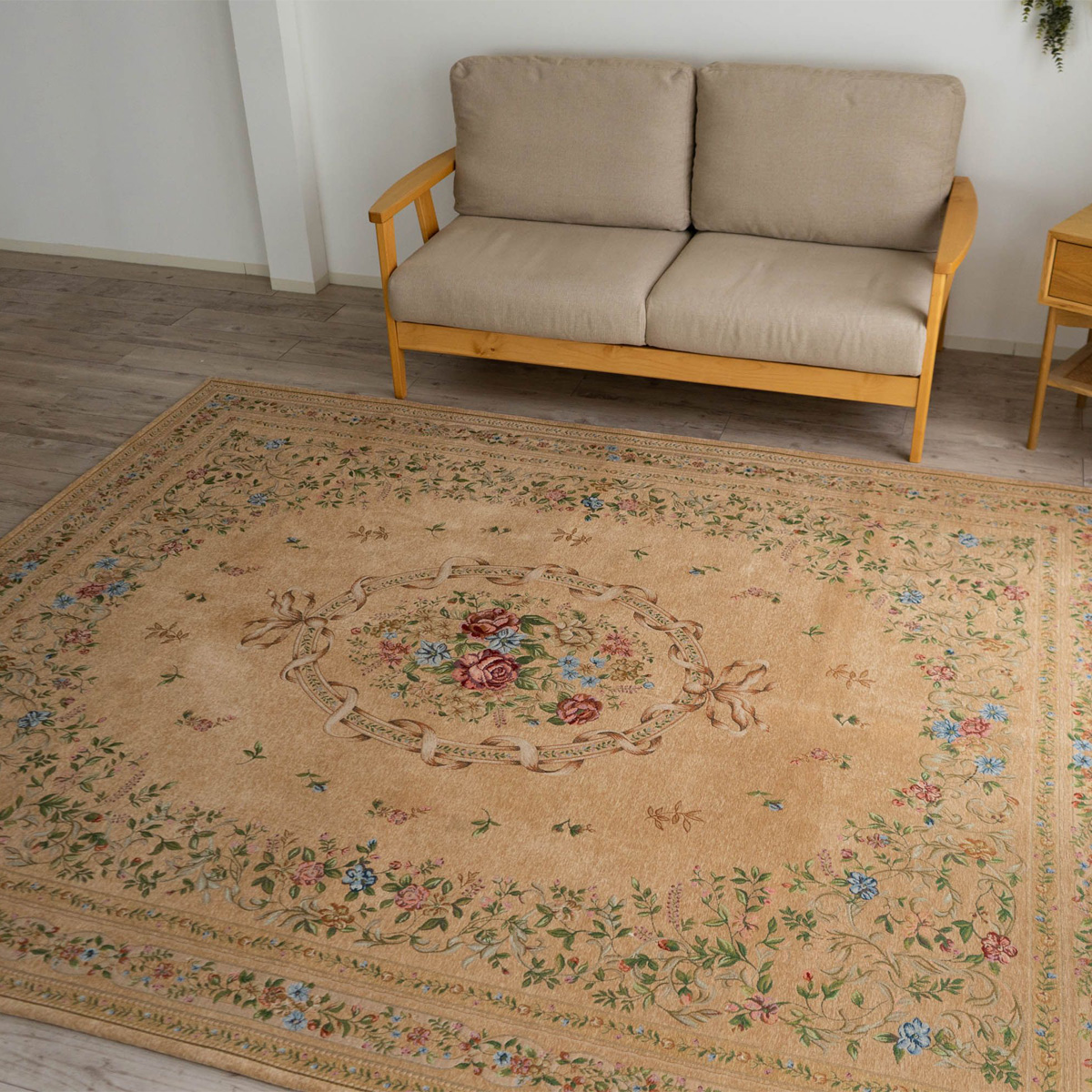 ラグマット ゴブラン織り ラグ カーペット 約 2畳 用 200×200 絨毯