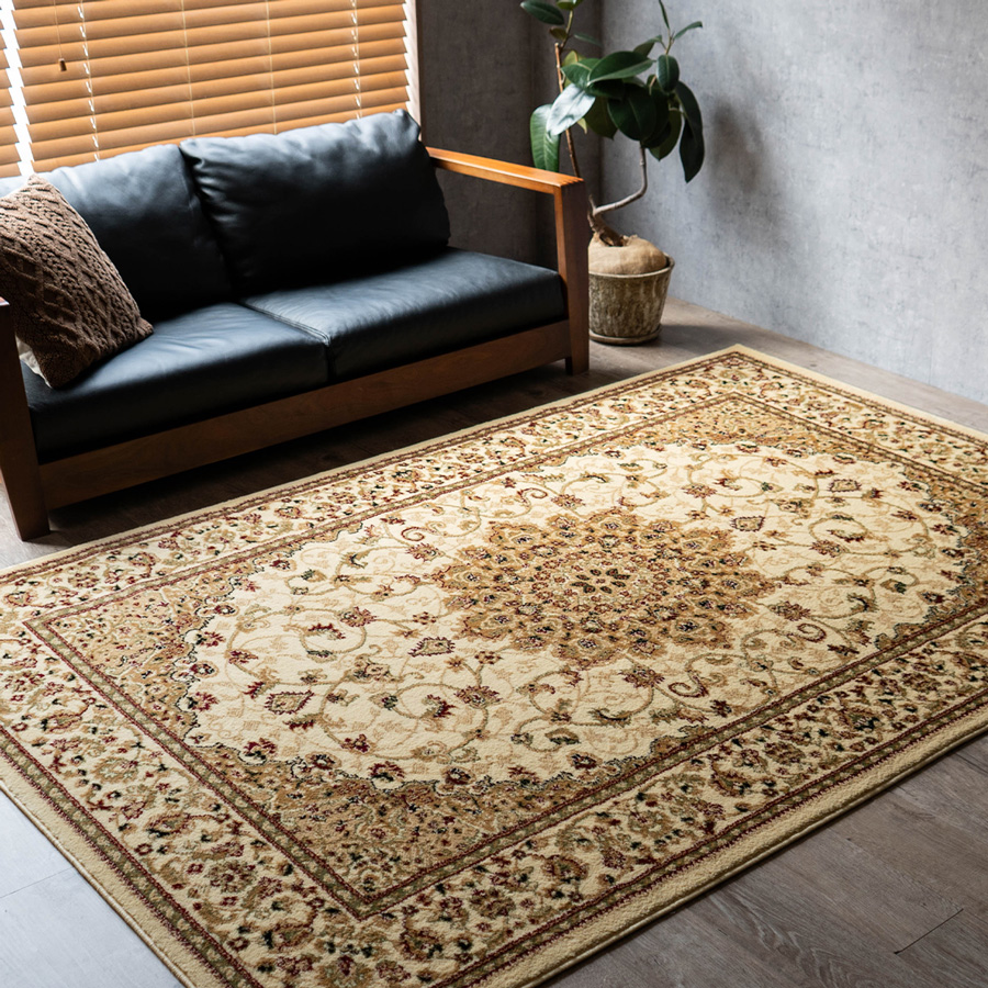 サヤンサヤン お得な直輸入 絨毯 ！ トルコ製 ラグ じゅうたん 133