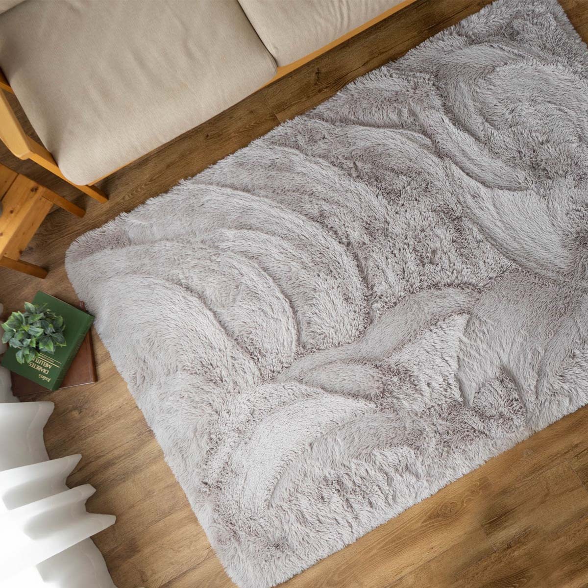 ラグ 洗える 95×140 サラふわ ラグマット リビング 無地 絨毯 ムーティ2 北欧 おしゃれ カーペット かわいい じゅうたん 長方形