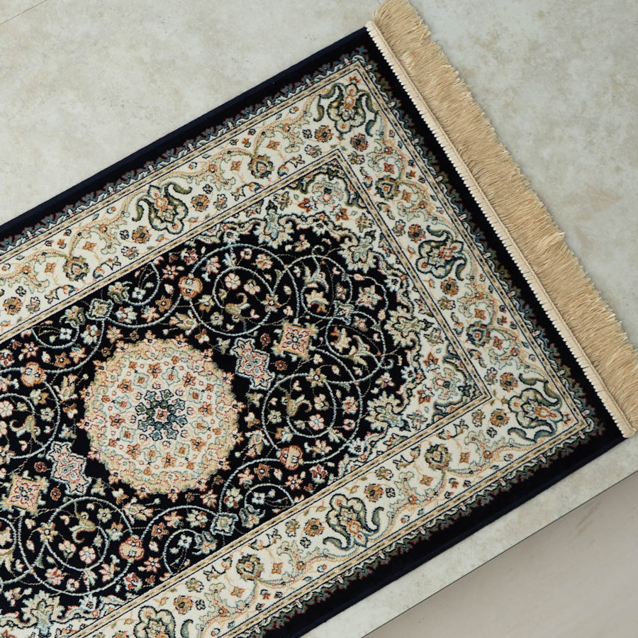 玄関マット 室内 ペルシャ絨毯 柄 ラグマット クラシック 95x140 おしゃれ ベルギー製 大きめ マット 屋内 送料無料 |  | 06