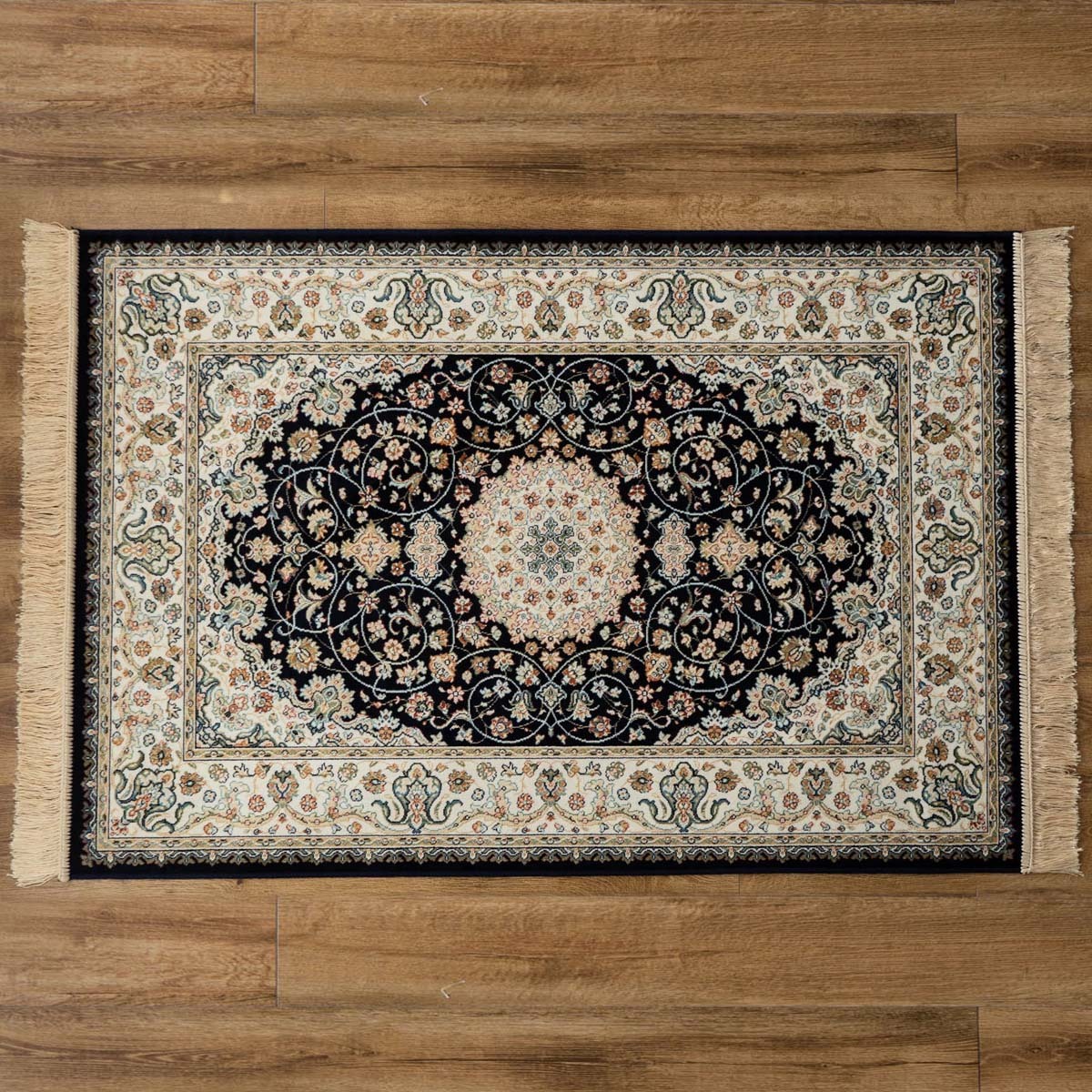 玄関マット 室内 ペルシャ絨毯 柄 ラグマット クラシック 95x140 おしゃれ ベルギー製 大きめ マット 屋内 送料無料