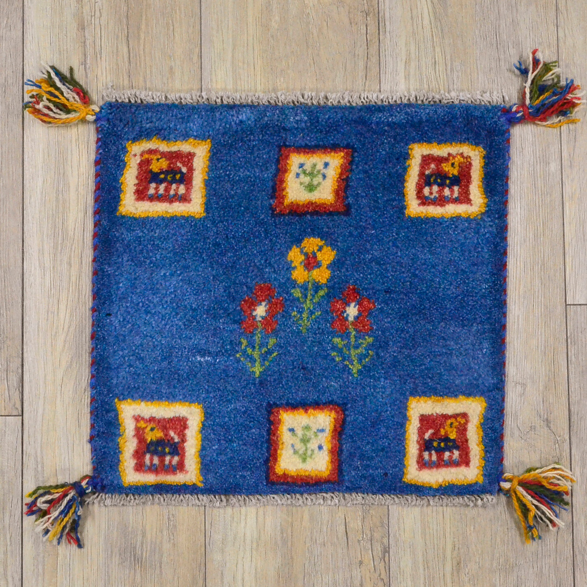 ギャッベ　座布団　3枚セット ギャッベ 座布団 303 | TONERI RUGs