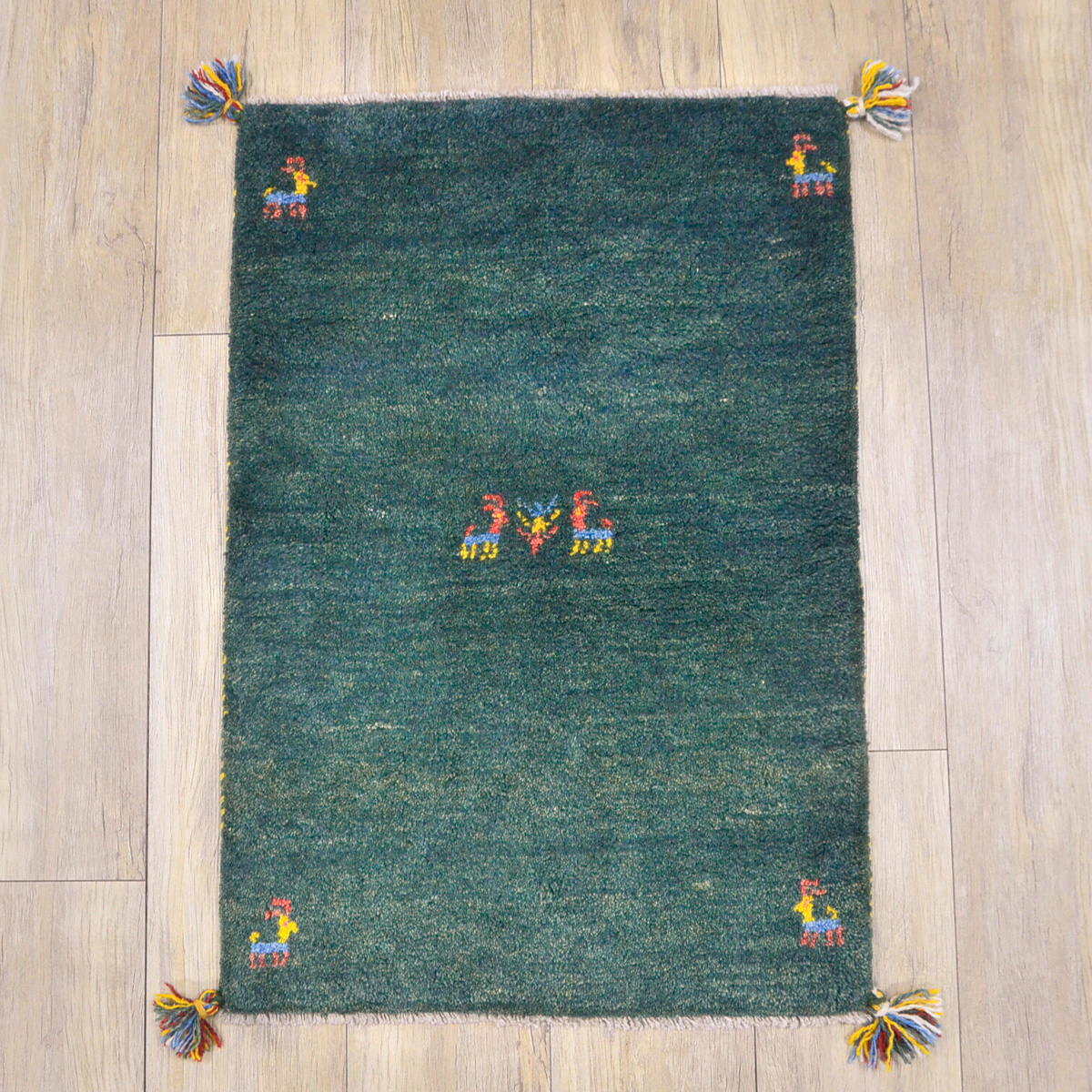サヤンサヤン ギャッベ ギャベ 玄関マット ペルシャ イラン 約 60x90cm