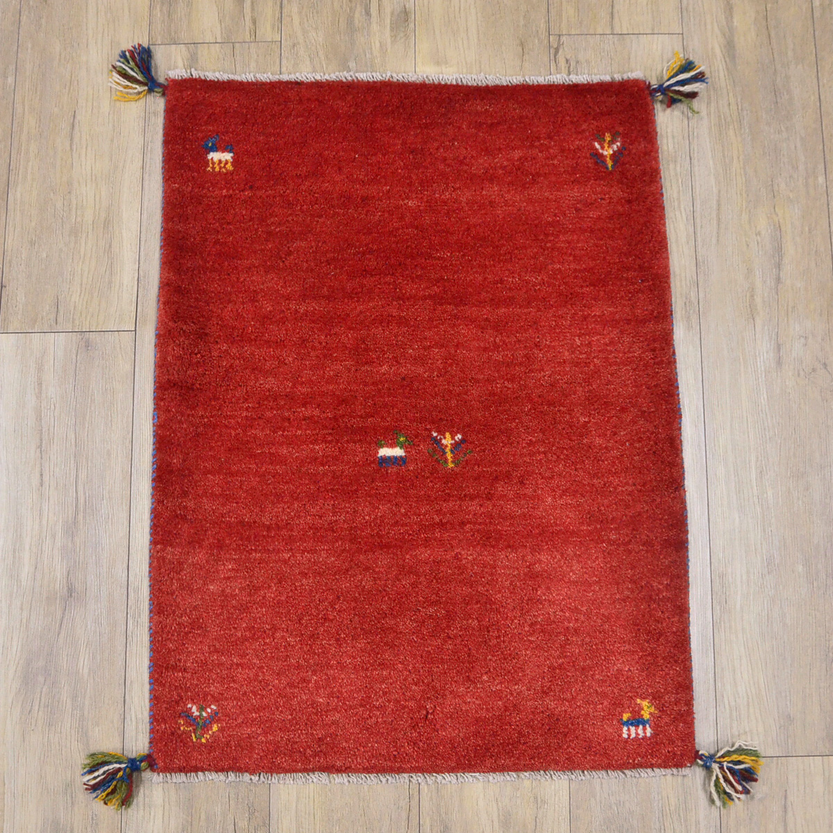 サヤンサヤン ギャッベ ギャベ 玄関マット ペルシャ イラン 約 60x90cm