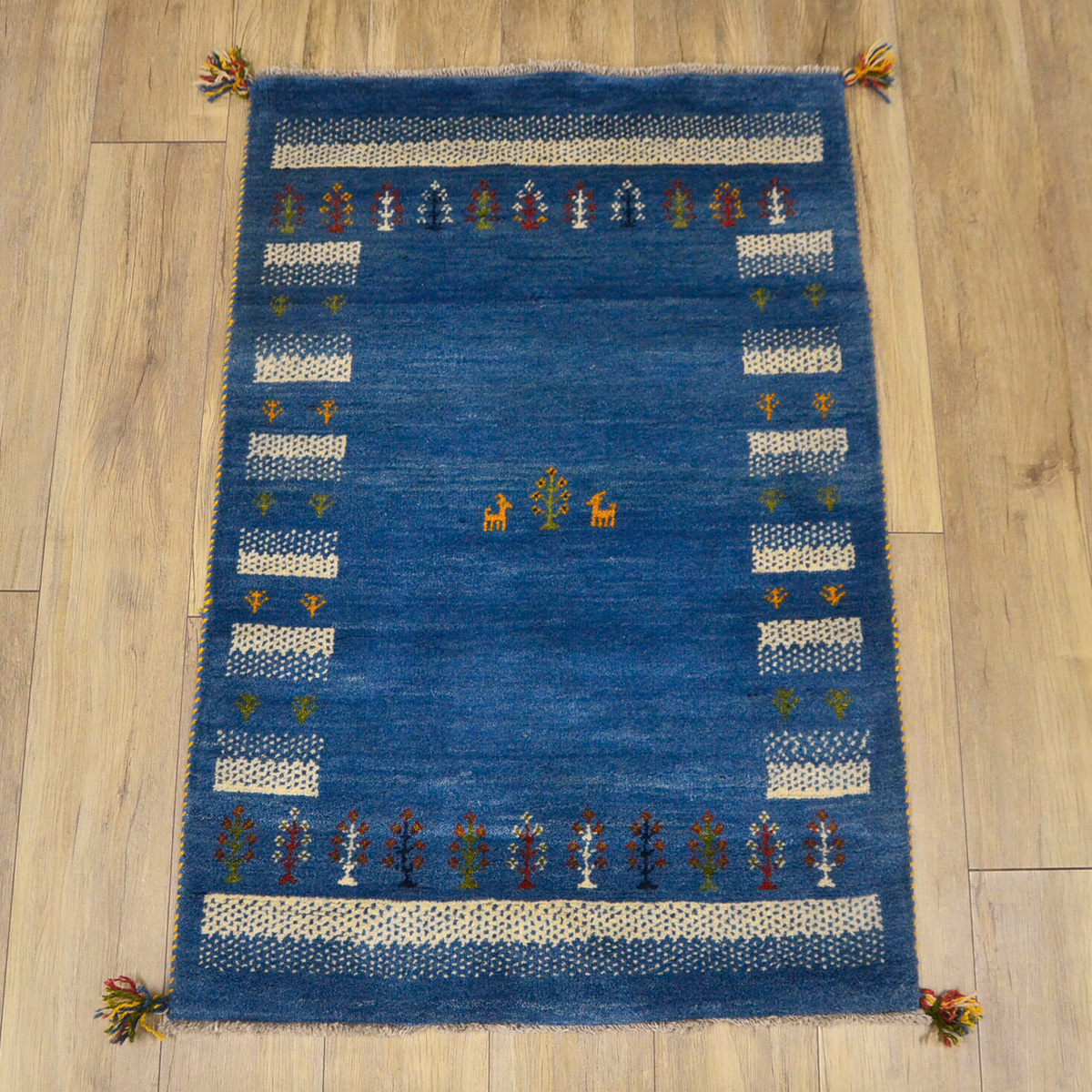 サヤンサヤン ギャッベ ギャベ 玄関マット ペルシャ イラン 約