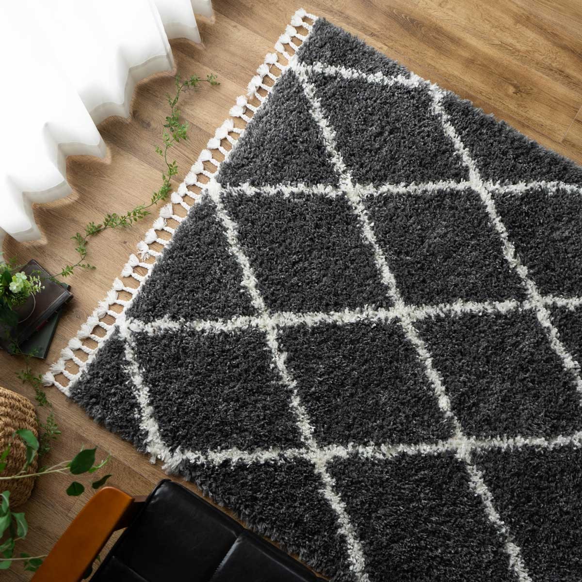 ラグ ベニワレン 風 ウィルトン織 モロッカン 80×150 ラグマット 絨毯 