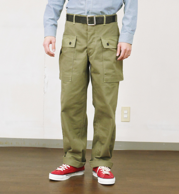 WAREHOUSE（ウエアハウス） ヘリンボーン モンキーパンツ Lot 1097