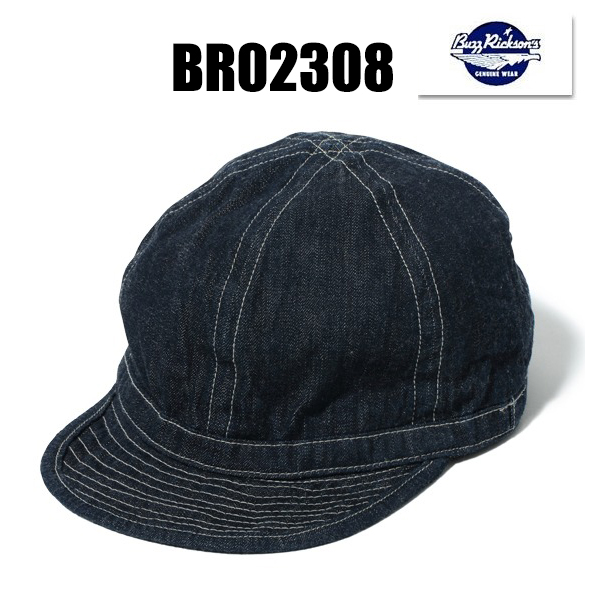 バズリクソンズ BUZZ RICKSON&apos;S デニムキャップ BR02308 DENIM (MOD)...