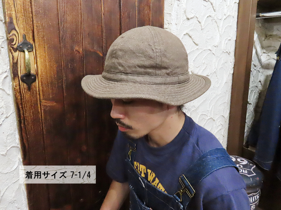 BUZZ RICKSON'S バズリクソンズ アーミーハット BR02843 HAT ブラウン