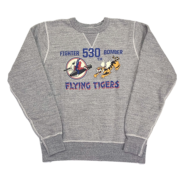 BUZZ RICKSON'S　フライングタイガー　スウェット　両Vガゼット　Ｍ BUZZ RICKSON'S バズリクソンズ BR69634 スウェット FYING TIGERS