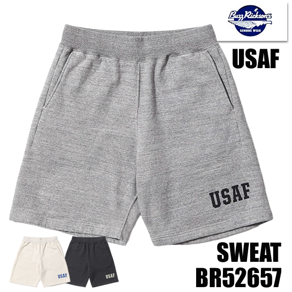 BUZZ RICKSON'S バズリクソンズ ショートパンツ BR52657 SWEAT SHORTS