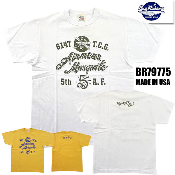 BUZZ RICKSON'S バズリクソンズ RICKSONS Tシャツ BR79775「AIRMENS