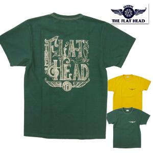 フラットヘッド THE FLAT HEAD  Tシャツ FN-THC-035 半袖 カットソー フラ...