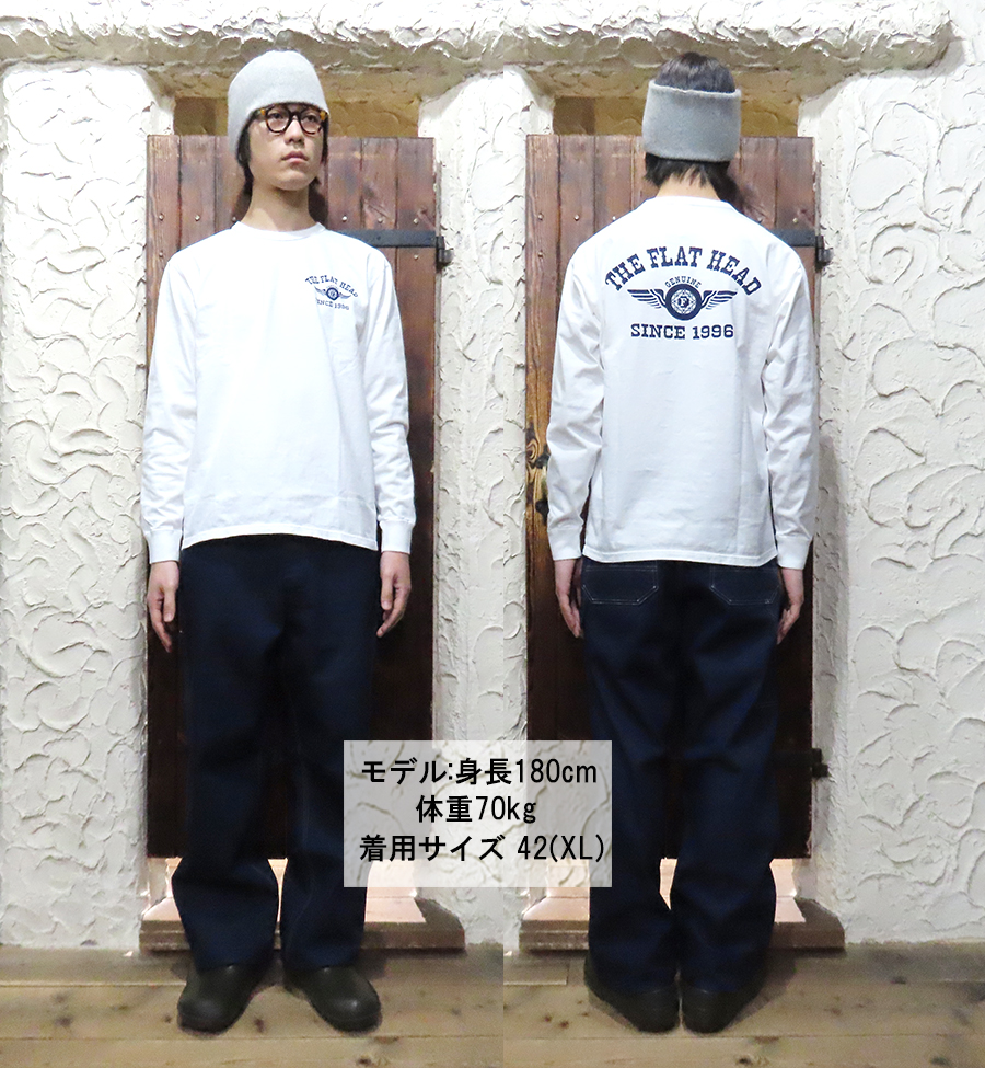 The Flat Head（フラッドヘッド） フラットヘッド FLAT HEAD ロンT FN
