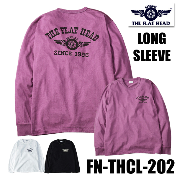 フラットヘッド FLAT HEAD ロンT FN-THCL-202 フライングホイール Tシャツ 3...