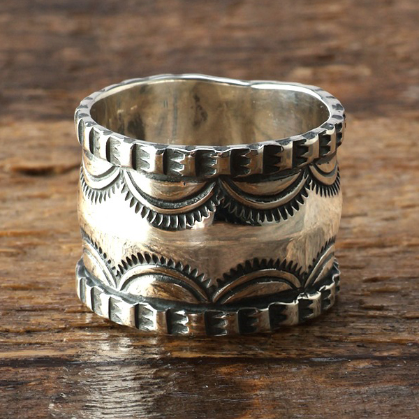 フラットヘッドシルバーリング２個セット The Flat Head（フラッドヘッド） フラットヘッド リング FN-JR-033