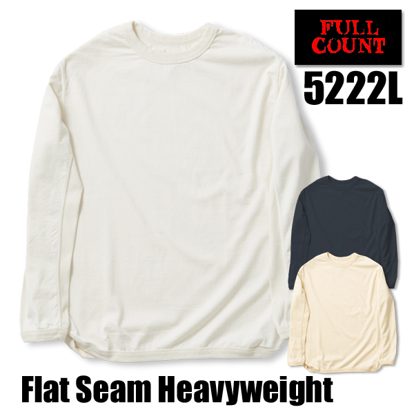 FULLCOUNT（フルカウント） 5222L 長袖 Tシャツ ロンT 定番 カットソー 
