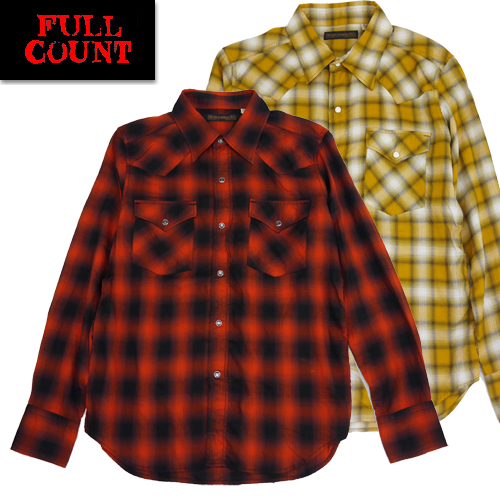 FULLCOUNT (SALE20%OFF)フルカウント FULL COUNT ウエスタンシャツ 