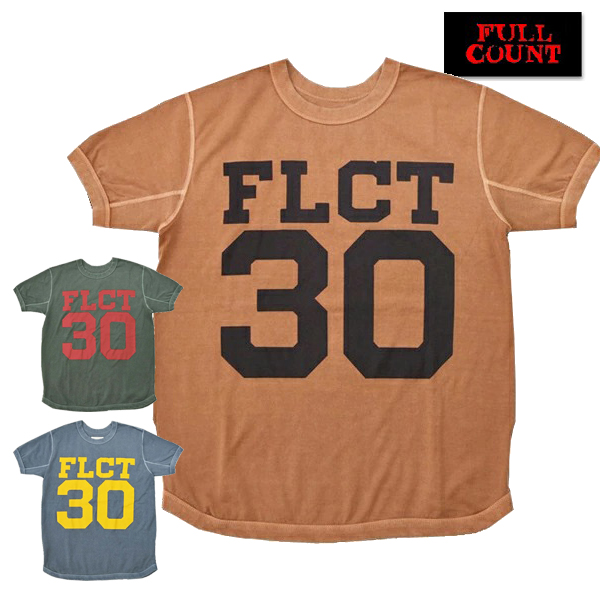 フルカウント FULL COUNT Tシャツ 5222PT-5 FLCT 30 半袖 プリント ロゴ カットソー トップス メンズ アメカジ 2023年春夏 新作