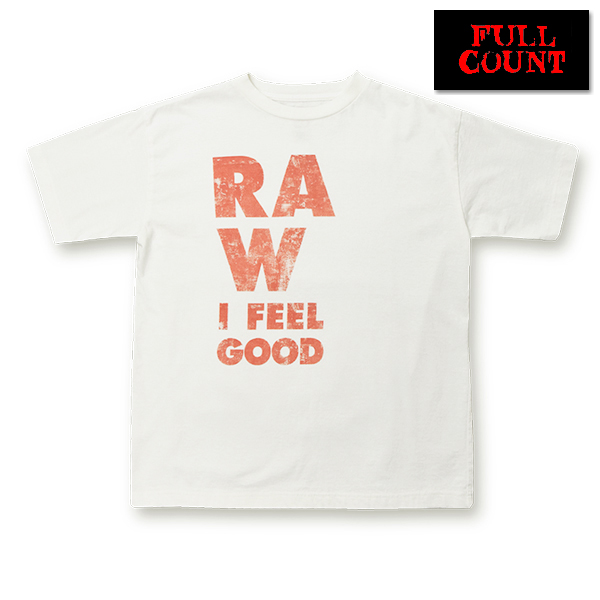 フルカウント FULL COUNT Tシャツ 5500PT-6 RAW 半袖 プリント ロゴ カットソー TEE 綿100％ コットン BD糸 メンズ アメカジ 日本製 2024年 春夏 新作｜ragtim-store｜02