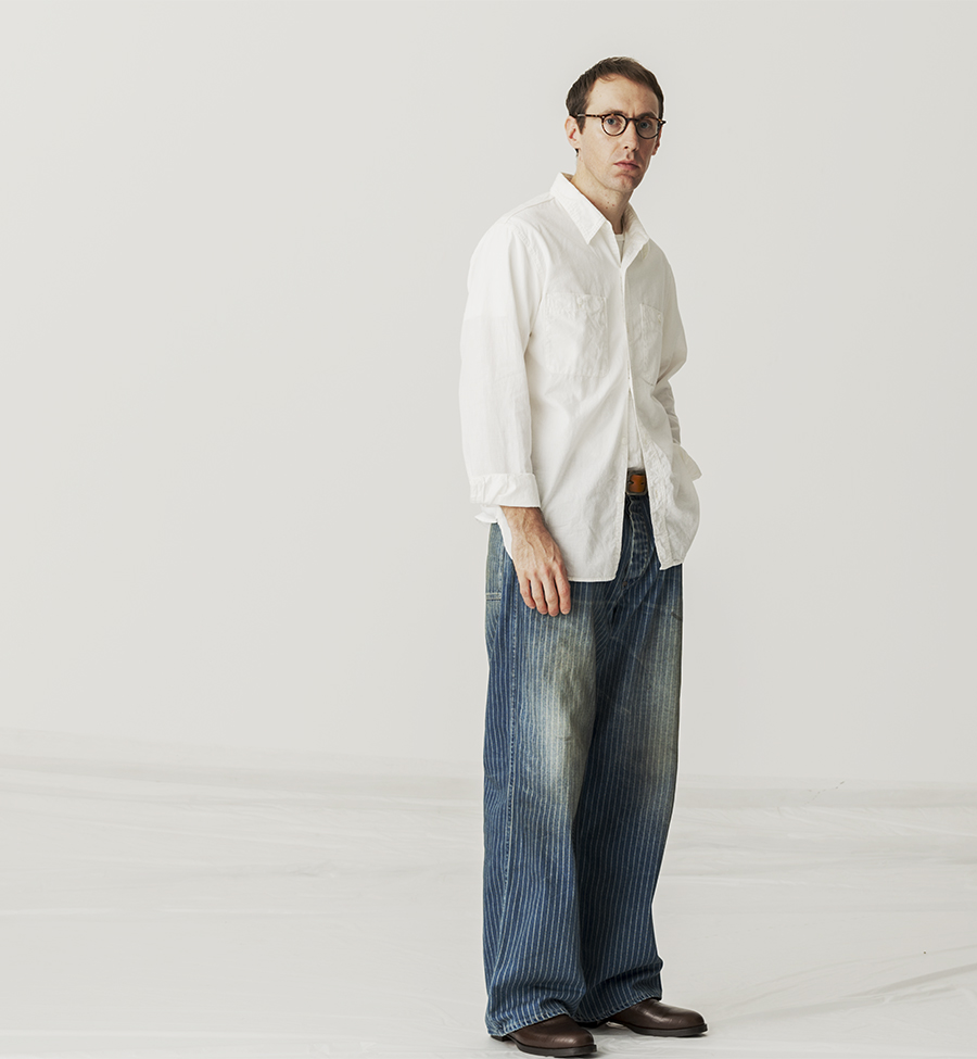 FULLCOUNT x N/07 x LOOM exclusive WIDE TAPERED DENIM PANTS