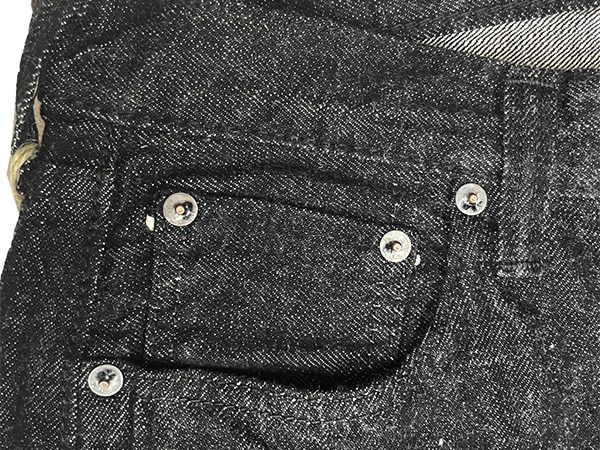 FULLCOUNT（フルカウント） ジーンズ ブラックデニム 1101BKSS 11.5oz