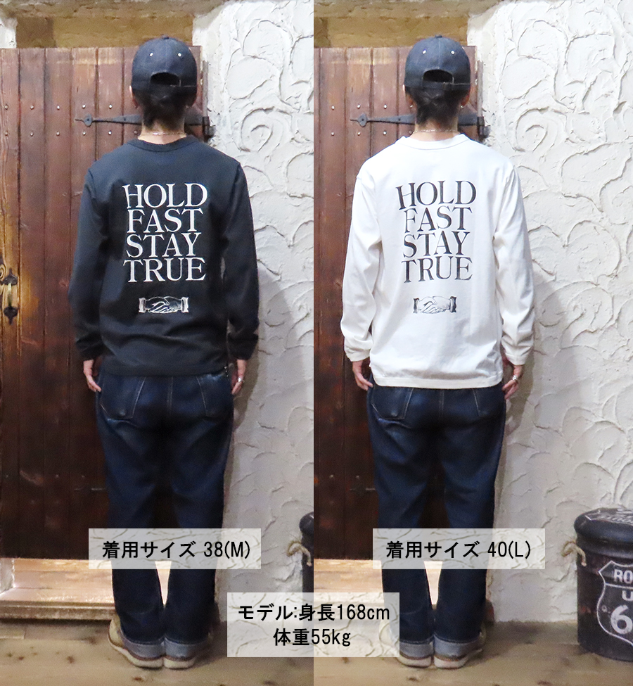 FULLCOUNT（フルカウント） ロンT 5222LPT-9 HOLD FAST STAY TRUE T