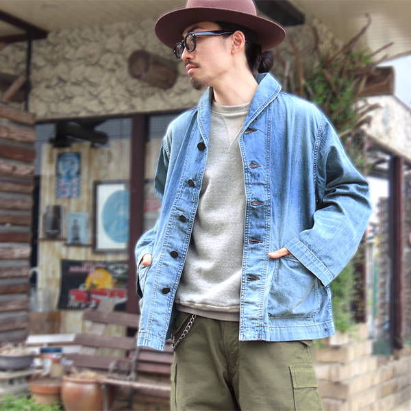 FULLCOUNT（フルカウント） カバーオール 2052HW-1 USN Shawl Collar