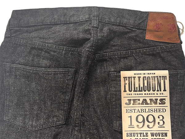 FULLCOUNT（フルカウント） ジーンズ デニム 0105BK Wide Black