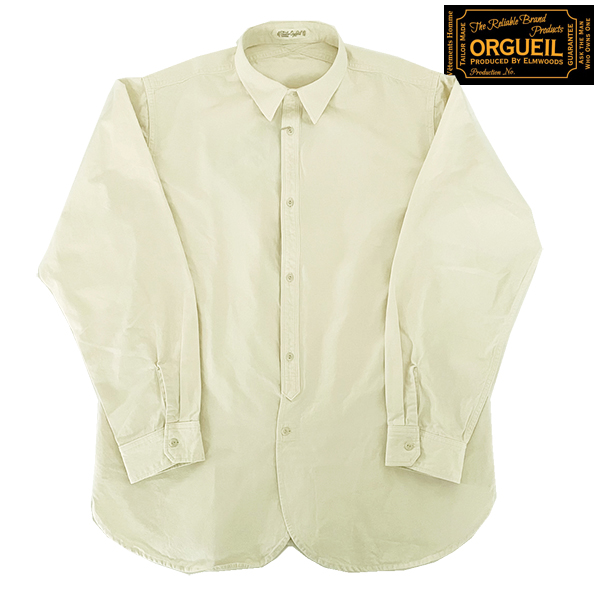 オルゲイユ ORGUEIL オフィサーシャツ OR-5101 無地 スタンダードカラー ベーシック ...