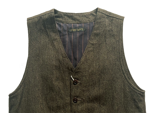 ラスト1点】Orgueil ケーブルニットベスト Cable Knit Gilet OR