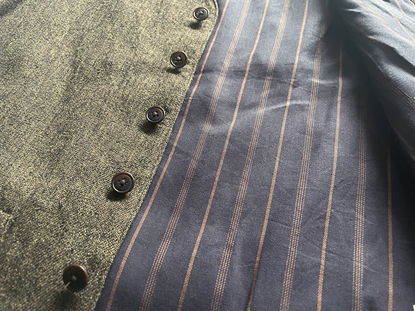 orgueil ウール　ベスト　チェンジボタン　ヘリンボーン　ヴィンテージ ORGUEIL オルゲイユ ベスト OR-4302 Classic Wool Gilet