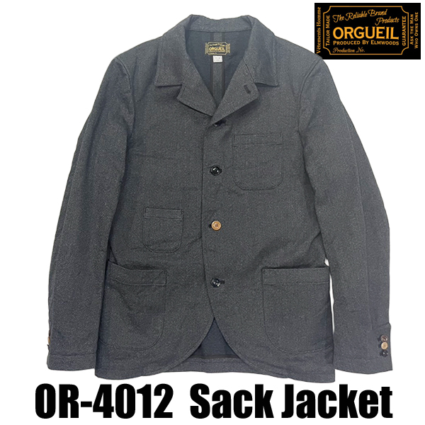 ORGUEIL（オルゲイユ） ジャケット OR-4012 撚り杢 サックジャケット