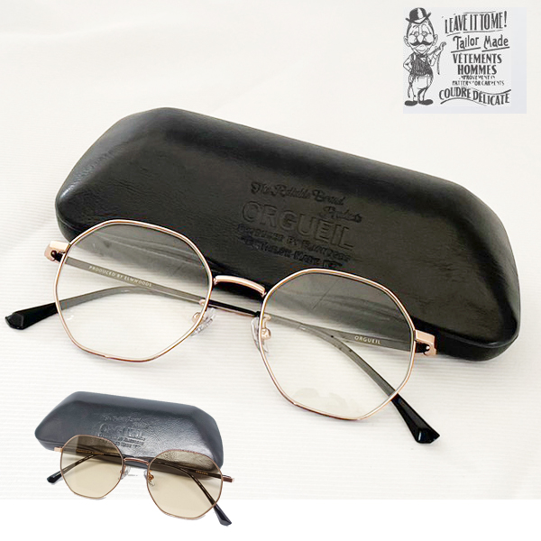 ORGUEIL オルゲイユ サングラス OR-7315 Metal Frame Glasses メタ...