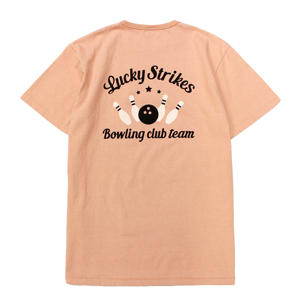 フェローズ Pherrow's Tシャツ 23S-PTP2 Lucky Strikes ロゴT 半袖